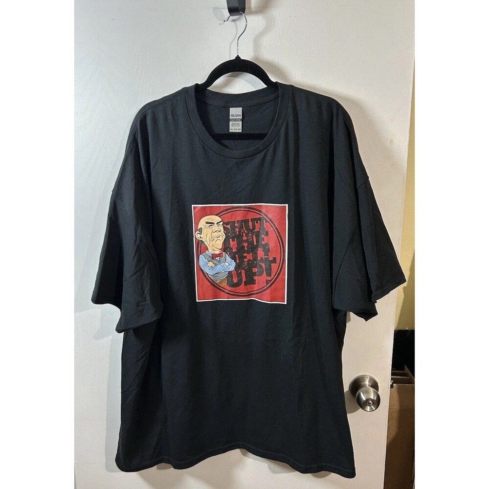 Jeff Dunham Walter "Shut The Hell Up!" Graphic T-Shirt Men's Size 4X